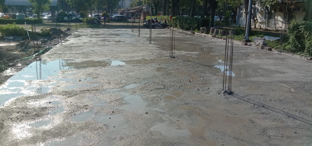Pembangunan Garasi Bis